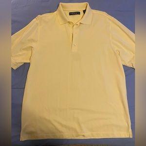 Carnoustie XL short-sleeve yellow piqué polo